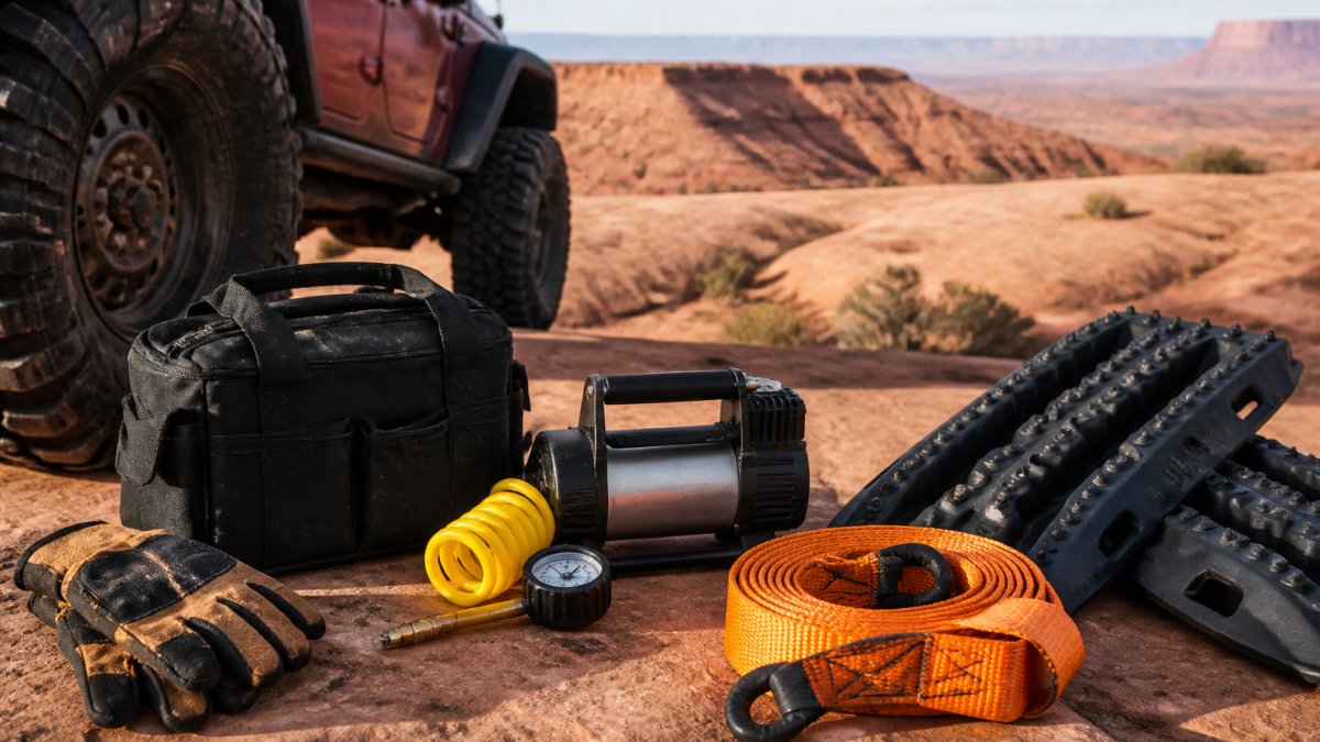 5 Essential Items for Off-Roading in Moab