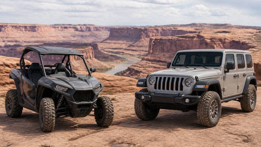 UTV vs Jeep Trails in Moab: Which Fits Your Adventure